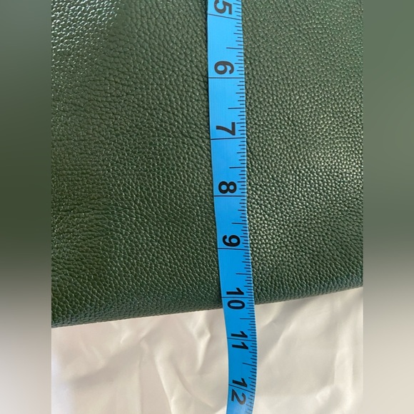 Michael Kors Forest Green Pebbled Leather Handbag - Picture 8 of 13